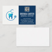 tandarts | QR Scan Code Visitekaartje (Voorkant / Achterkant)