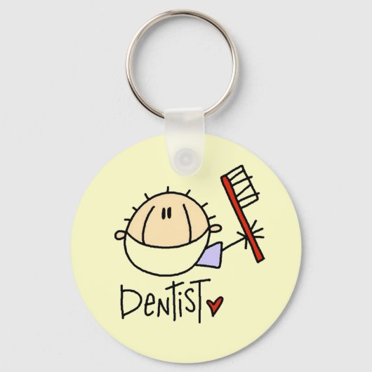 Tandarts Sleutelhanger (Voorkant)