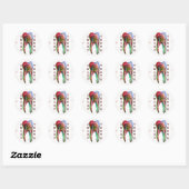Tandarts Sticker met Snoep Liefhebber (Vel)