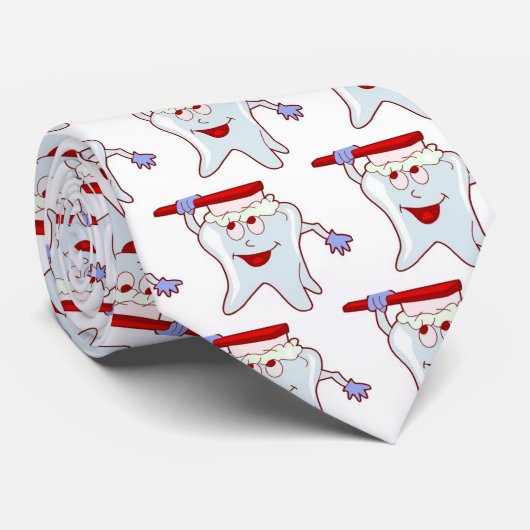 Tandarts Stropdas door SRF (Opgerold)