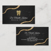 Tandarts Tand Professionele Tandheelkundige Zorg Z Visitekaartje (Voorkant / Achterkant)