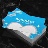 Tandarts Tand & Tandenborstel Blauw Tand Afspraak Afsprakenkaartje