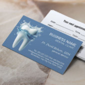 Tandarts Tand & Water Blauw Tandheelkundige Zorg A Afsprakenkaartje