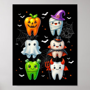 Tandarts tandarts Halloween kostuums W Poster