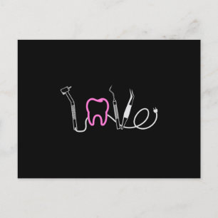 Tandarts Tanden Tand Liefde Tand Grappig Gift Idee Briefkaart