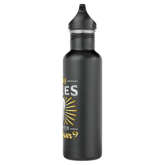 Tandarts Tanden Tand Superpower Grappig cadeau Waterfles (Rechts)