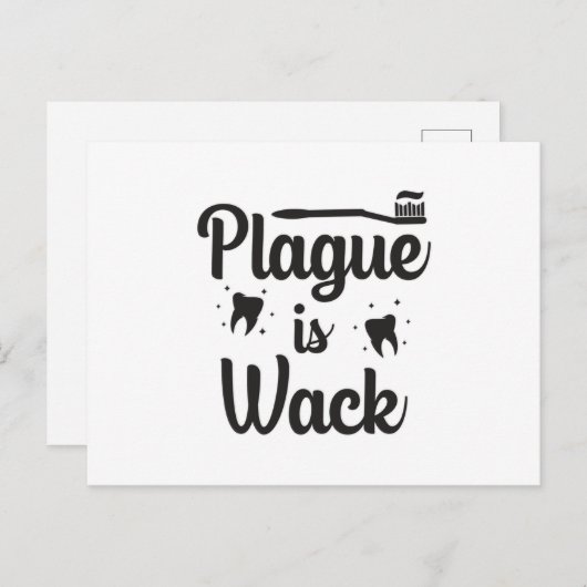 Tandarts Tanden Tanden Tand Grappig geschenk Briefkaart (Voorkant / Achterkant)