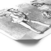 tandarts, tanden zonder pijn uittrekken! :) poster (Hoek)