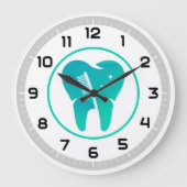 tandarts | Tandenborstel Grote Klok (Voorkant)