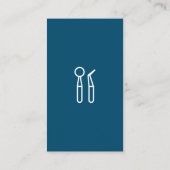 tandarts | Tandenborstel Visitekaartje (Achterkant)