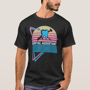 Tandarts Tandheelkunde Retro Tandheelkundige Assis T-shirt