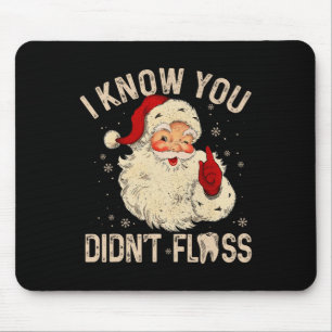 Tandarts Tandheelkundige Kerstmis plezier Kerstman Muismat