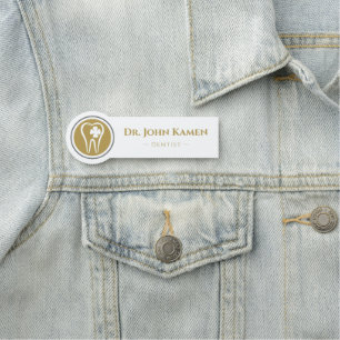 tandarts  Teth Logo Name Tag