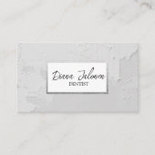 Tandarts Therapeut Afspraak Herinnering Visitekaartje (Voorkant)