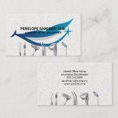 Tandarts Tools Logo | Smile Graphics Visitekaartje (Voorkant / Achterkant)