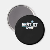 Tandarts Tooth Medical Gift Magneet (Voorkant / Achterkant)