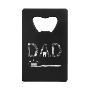 tandarts vader opa opa Vaderdag me Creditkaart Flessenopener