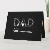 tandarts vader opa opa Vaderdag me Kaart (Achterkant)