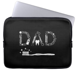 tandarts vader opa opa Vaderdag me Laptop Sleeve