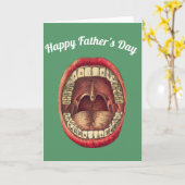 Tandarts Vaderdag Kaart (Gele Bloem)