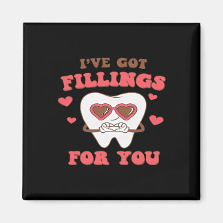 Tandarts Valentijn Ik Heb Vullingen Voor Jou  Magneet