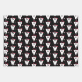 Tandarts Valentijn - Tand Hart, Wees van mij Inpakpapier Vel (Voorkant 2)