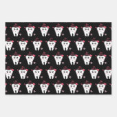 Tandarts Valentijn - Tand Hart, Wees van mij Inpakpapier Vel (Voorkant)