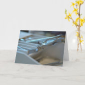 Tandarts verjaardagskaart kaart (Gele Bloem)