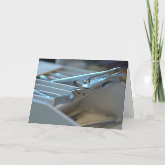 Tandarts verjaardagskaart kaart (Voorkant)