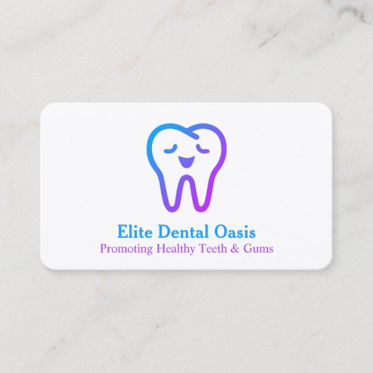 tandarts visitekaartje (Voorkant)