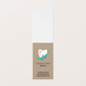 Tandarts Visitekaartje (Buitenkant ongevouwen)