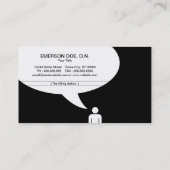 tandarts visitekaartje (Achterkant)