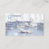 Tandarts Visitekaartjes 42 Verpakking van 100 (Achterkant)