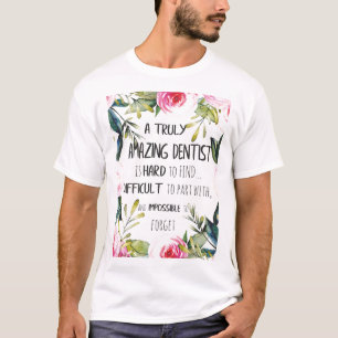 Tandarts waardering Dokter Dank je Cadeau Citaat T-shirt