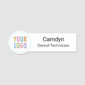 Tandarts Werknemersnaam Tag Pin Magnetische Aangep (Voorkant)