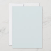 Tandarts Witte Tanden Lichtblauw Notitiekaartje (Achterkant)