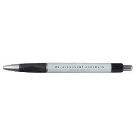 Tandarts Witte Tanden Lichtblauw Pen