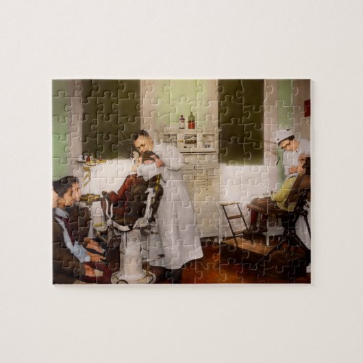 Tandarts - Ze als kinderen behandelen 1922 Legpuzzel (Horizontaal)