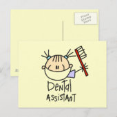 Tandartsassistent Briefkaart (Voorkant / Achterkant)