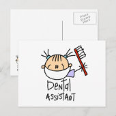 Tandartsassistent Briefkaart (Voorkant / Achterkant)
