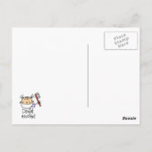 Tandartsassistent Briefkaart (Achterkant)