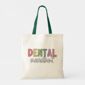 Tandartsassistent | Cadeaus voor assistent-tandart Tote Bag (Achterkant)