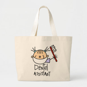 Tandartsassistent Grote Tote Bag