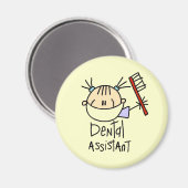 Tandartsassistent Magneet (Voorkant / Achterkant)