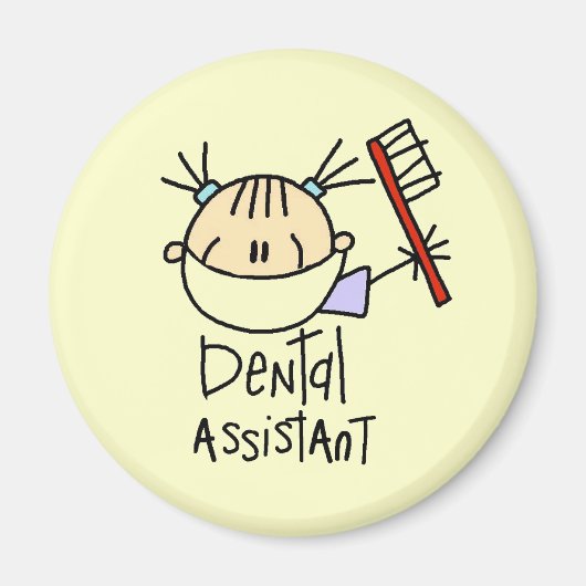 Tandartsassistent Magneet (Voorkant)