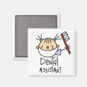 Tandartsassistent Magneet (Voorkant / Achterkant)