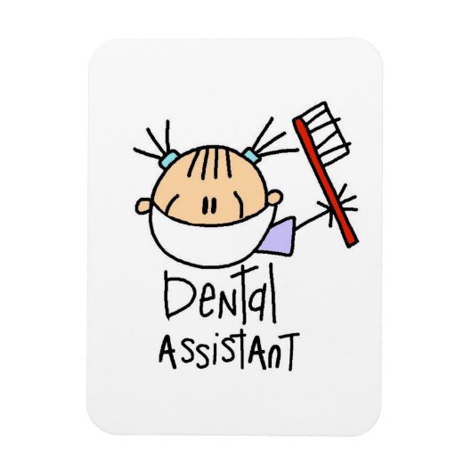 Tandartsassistent Magneet (Verticaal)