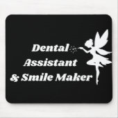 Tandartsassistent Smile Maker Feeën Muismat (Voorkant)