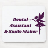 Tandartsassistent & Smile Maker Feeën Muismat (Voorkant)