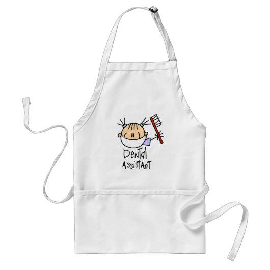 Tandartsassistent Standaard Schort (Voorkant)